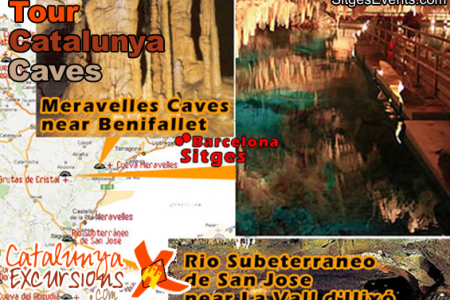 Tour Caves near to Sitges